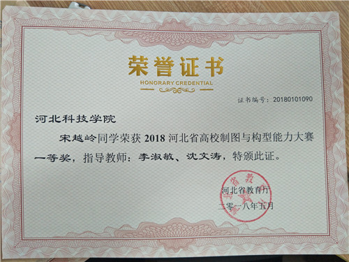 我院喜获省高校制图与构型能力大赛奖项 第 2 张