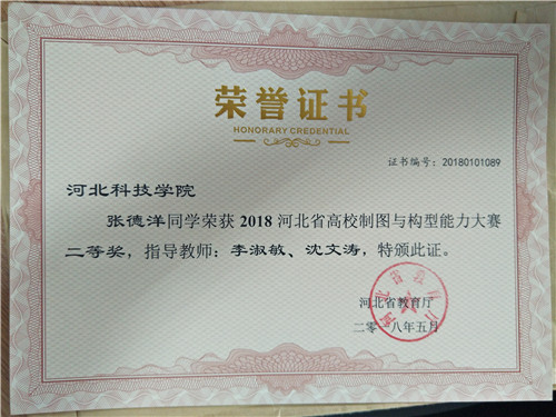 我院喜获省高校制图与构型能力大赛奖项 第 3 张