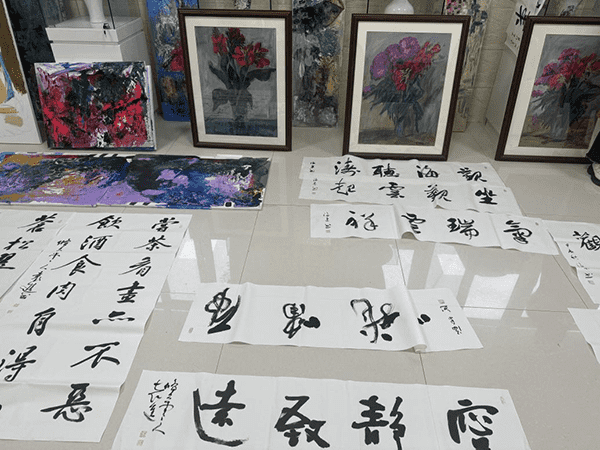 beat365美育新风尚书画进校园