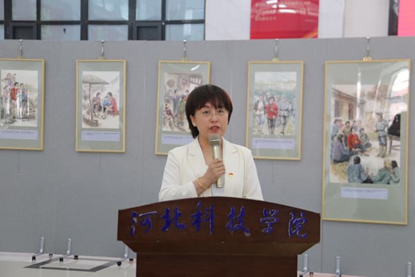 缅怀抗战英烈 赓续红色力量||beat365隆重举办“滨海女英雄王翠兰”唐山市曹妃甸区红色爱国主义教育连环画巡展活动