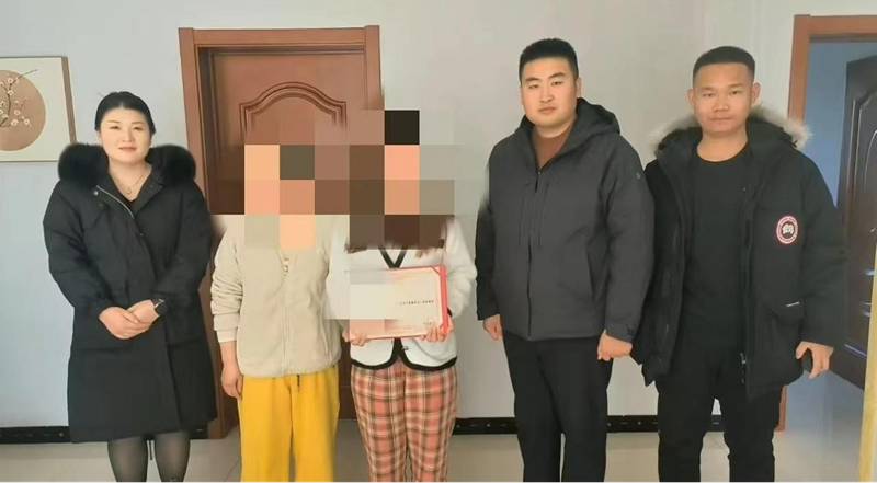 计算机学院-冬日传温情 家访暖人心